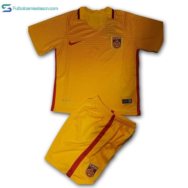 Camiseta China Niños 2ª 2017